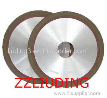 Resin bond diamond grinding wheels for carbide