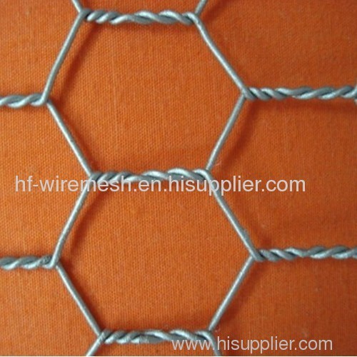 Cold galvanized hexagonal netting