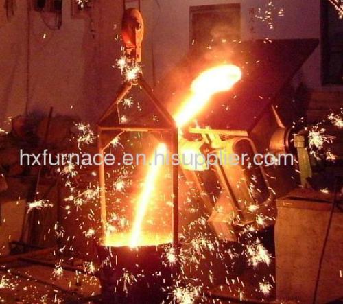 Induction Furnace for copper melting 500kg
