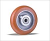 Polyurethane wheels with cast iron centre - Crown Polyurethane