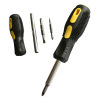 PP+TPE handle Two Headed Screwdriver