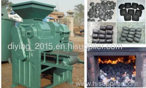 Charcoal powder briquette machine