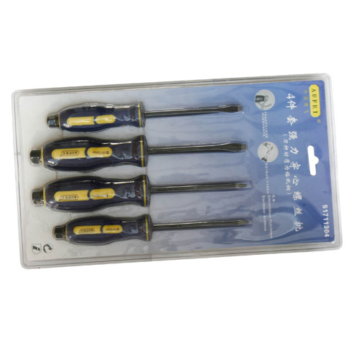 Rubber handle Screwdriver set