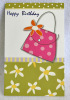 happy birthday bag card