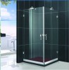 Tempered glass shower screen