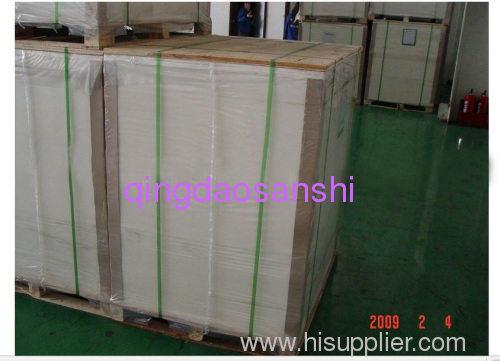 cast coated self adhesive paper