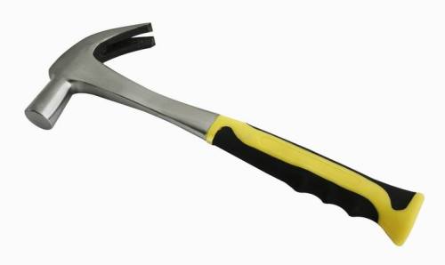 Half plastic handle Claw Hammer