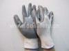 Nylon with nitrile gloves white nylon shell DNN338