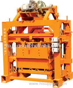 manual block making machine