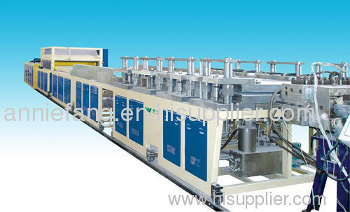 PVC Wood Cabinet Board Extrusion Line PVC Wood Conical Twin-screw Machines