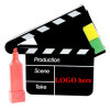 Clapboard shape promotion highlighter pens