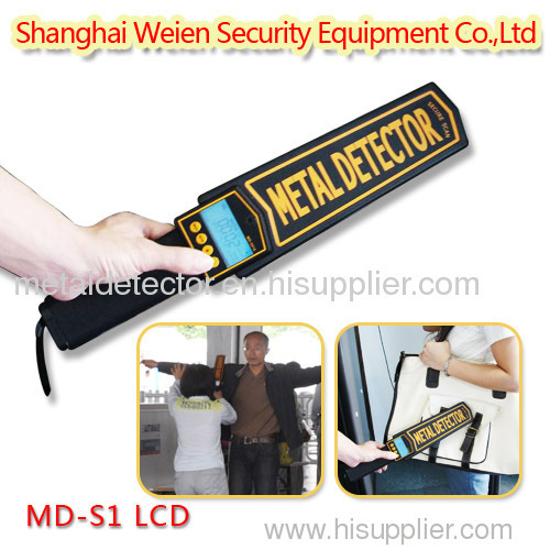 LCD Hand Held Metal Detector