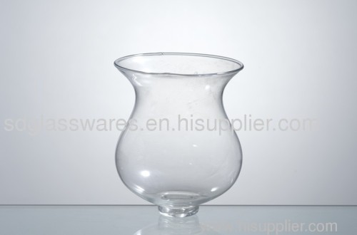 clear glass votive holder