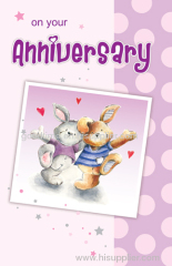 anniversary heart card