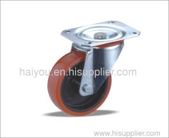 Swivel Caster with TPU wheel(Nylon core) 100x36125x38160x48200x48