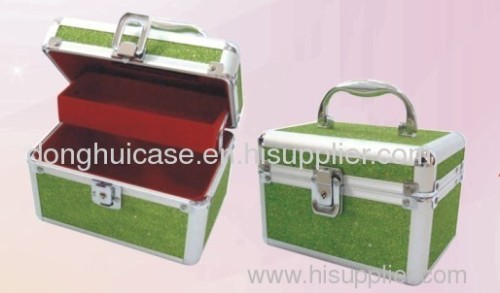 fashional vanity case cosmetic case small aluminum cosmetic box