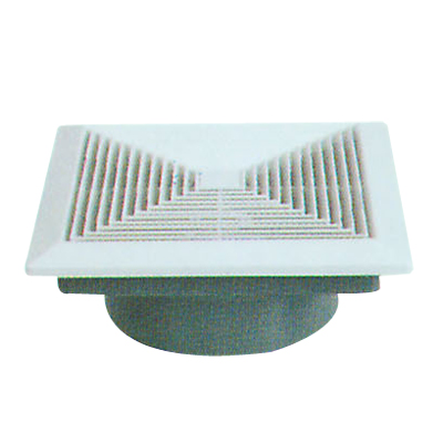 Ceiling straight exhaust ventilation fan