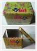 rectangle gift tin box