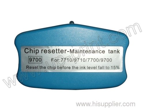 Chip reseter for Epson 9700/7700/9710/7710 Maintenance tank