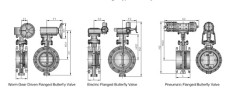 Hange Type Butterfly valve