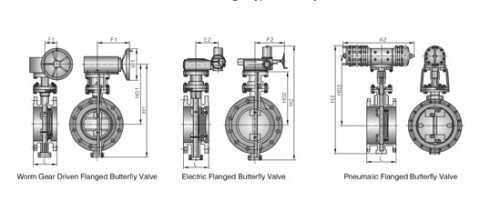 Hange Type Butterfly valve