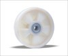 Nylon wheels with ball bearing