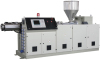 Single screw extruder production line