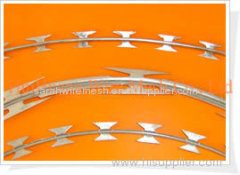 Electro galvanized barbed wire