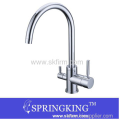 Three way Tap Kitchen Sink Faucet water Filter