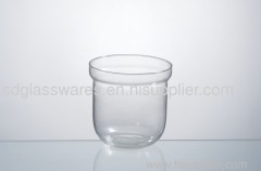 glass candle cup