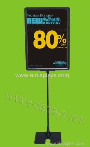 Metal sign holder,label holder,supermarket advertising material