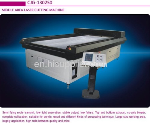 China Goldenlaser hardboard laser cutting machine