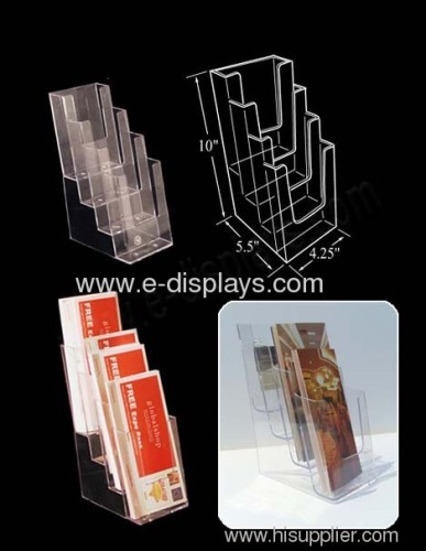 acrylic sign holder,leaflet holder,menu stand,brochure holder,business card container