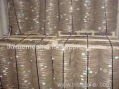 Galvanized wire