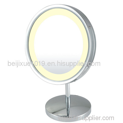 Desktop round light mirror
