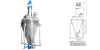 Chemical &Pharmaceutical Double Spiraling Heating Cone Vacuum Dryer Machine