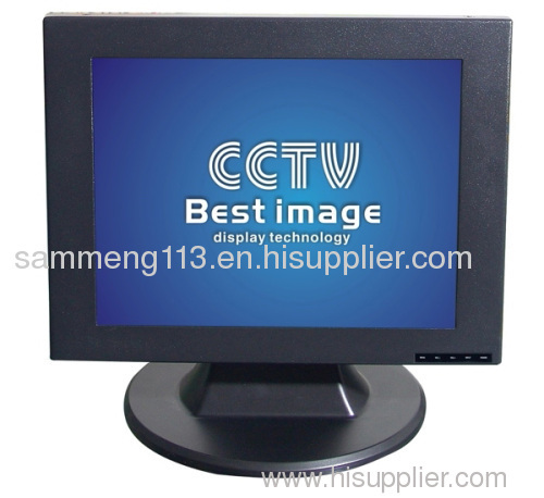 10.4inch TFT lcd cctv monitors baby monitors,BNC,S-Video,VGA