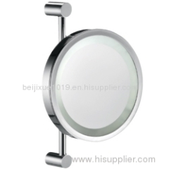 Single wall style LED light makeup mirror