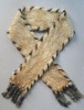 mink fur scarf ,ming fur shawl