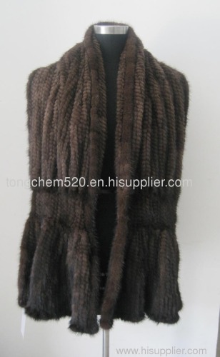 mink fur garment, ming fur shawl, mink fur scarf ,mink fur vest