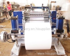 Thermal Paper Slitting Machine with Pneumatic Loading System
