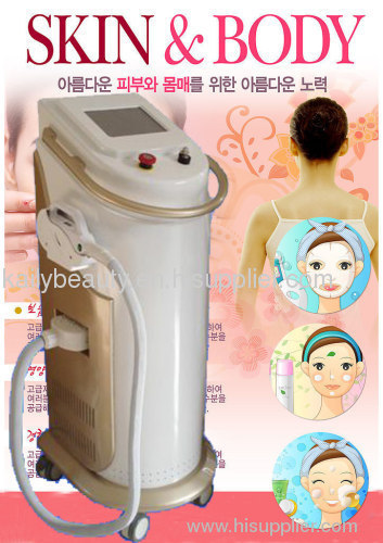 vertical IPL hair removal and skin rejuvenation beauty equipment