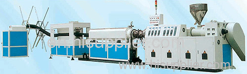 PVC carbon spiral pipe production line