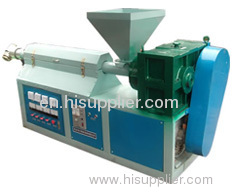 Rubber extruder production line