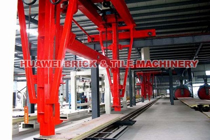 AAC (Autoclaved aerated concrete) block making machine