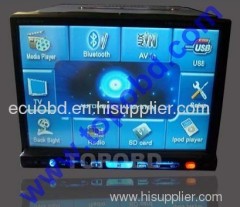 Two din 7 inch Face off/ Blue Tooth/ IPod/ CAR DVD Player