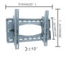 Universal tilt bracket for LCD TV