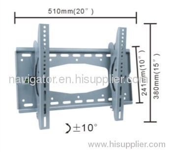 Universal tilt bracket for LCD TV