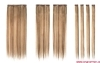 Clip in Hair Classic Style 7pcs/set Silky Straight p18/613