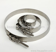 Stainless Steel T-Bolt piping clamps KTB225 Series